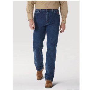 WRANGLER® FR FLAME RESISTANT ORIGINAL FIT JEAN - STONEWASH IN STONEWASH - 42x34